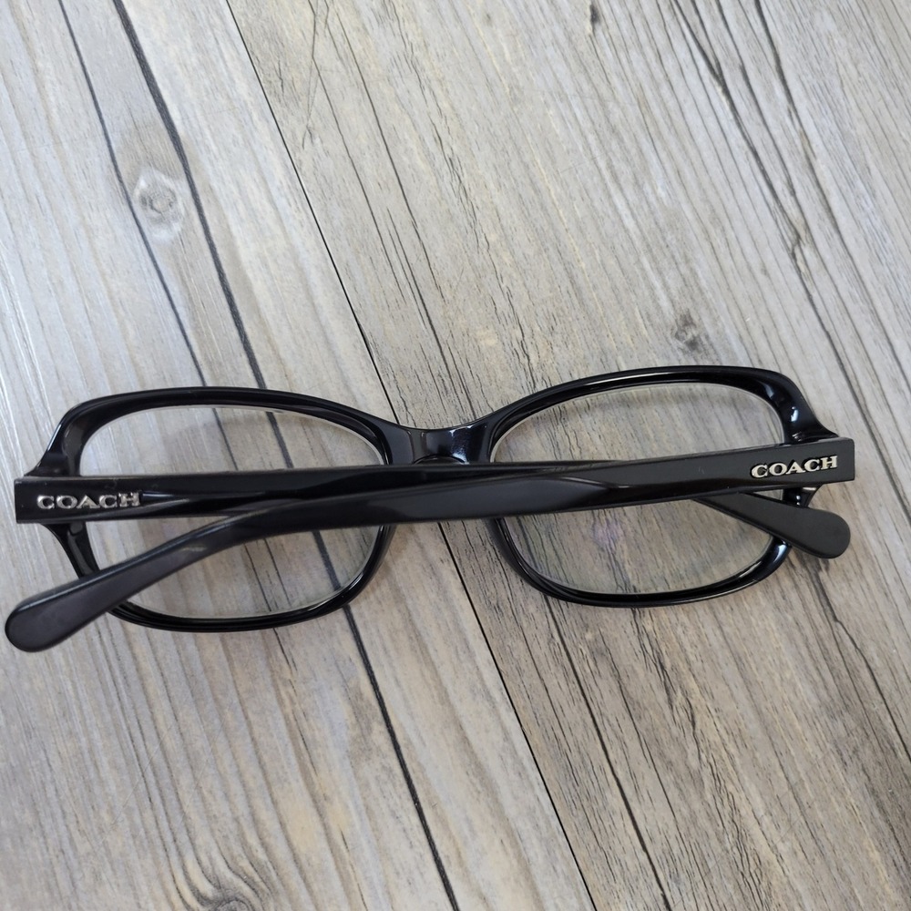 Coach Eyeglass Frames HC 6097 Women 5002 Black Full Rim 52-18-135 - Picture 13 of 13